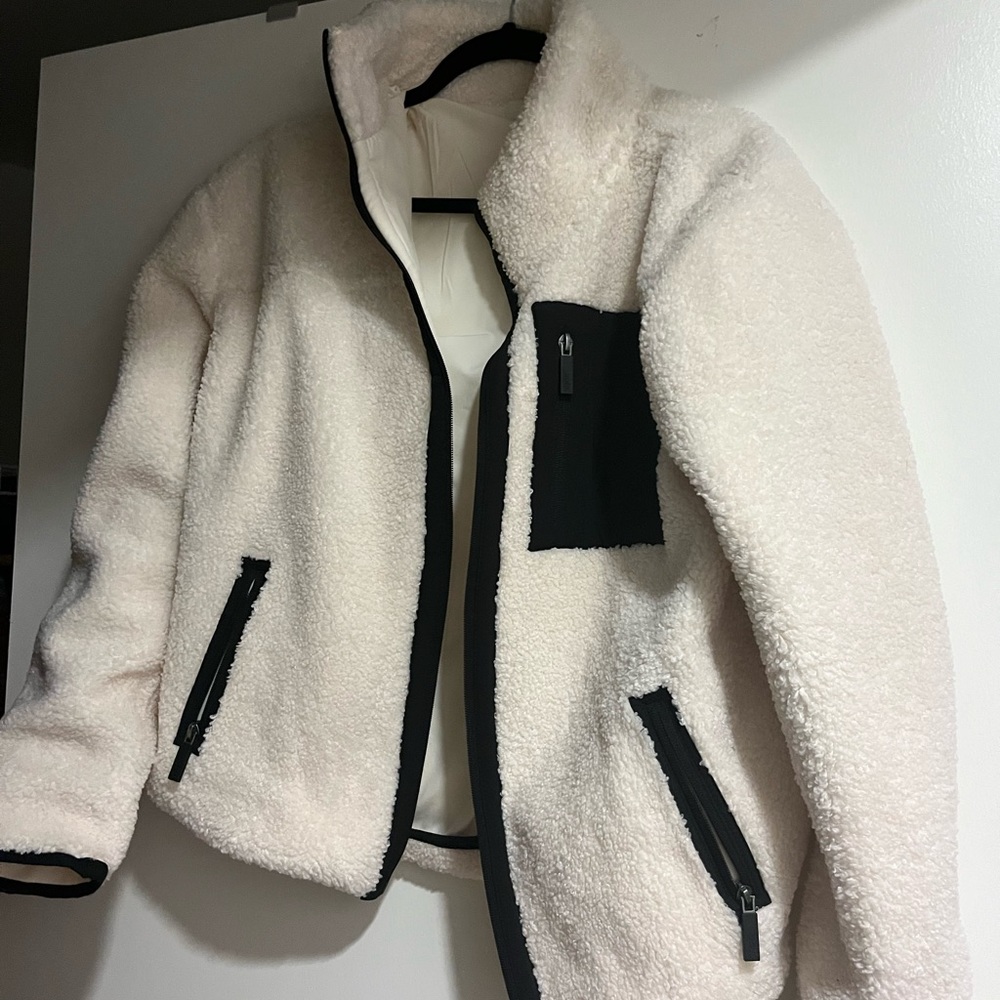 soulcycle sherpa jacket